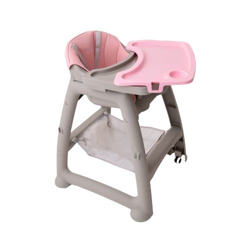 Silla Alta Peke Baby Rosa $2,200