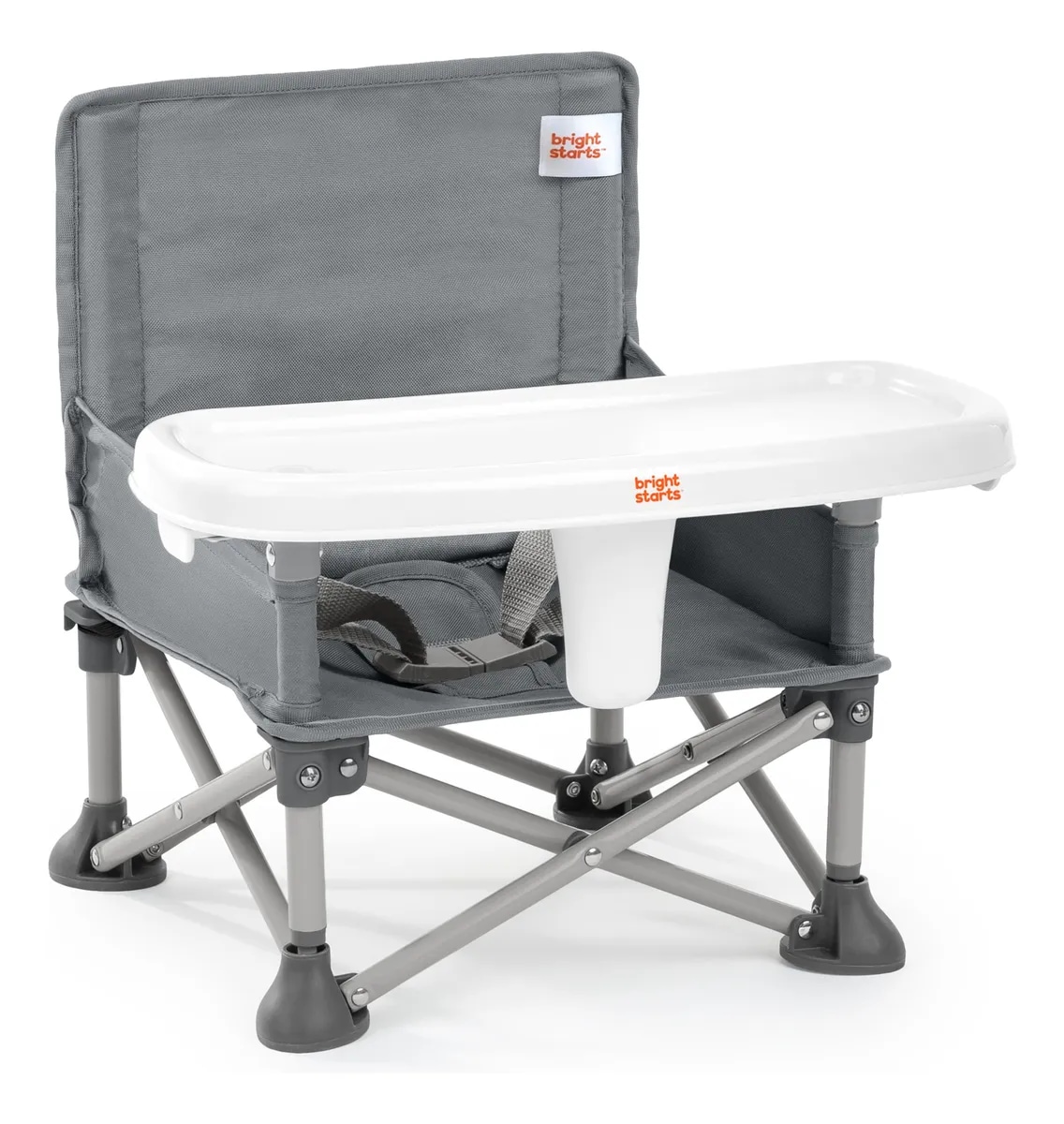 Silla Periquera Bright Starts Pop N Sit Booster 3 En 1 Gris $799
