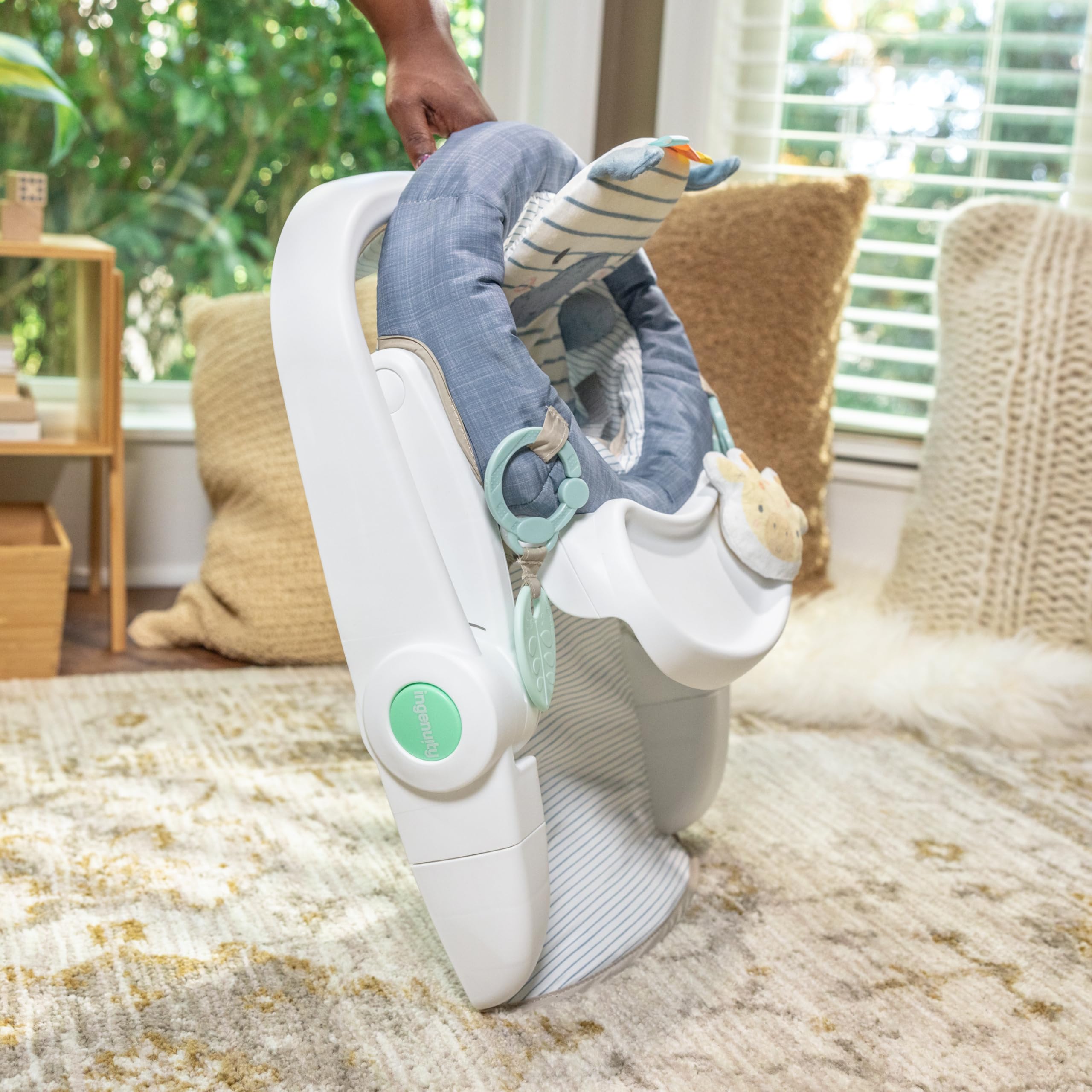 Foto 8 pulgar | Asiento De Suelo Ingenuity Prop Spot Para Aprender A Sentarse Para Bebés De Más De 4 Meses - Venta Internacional.
