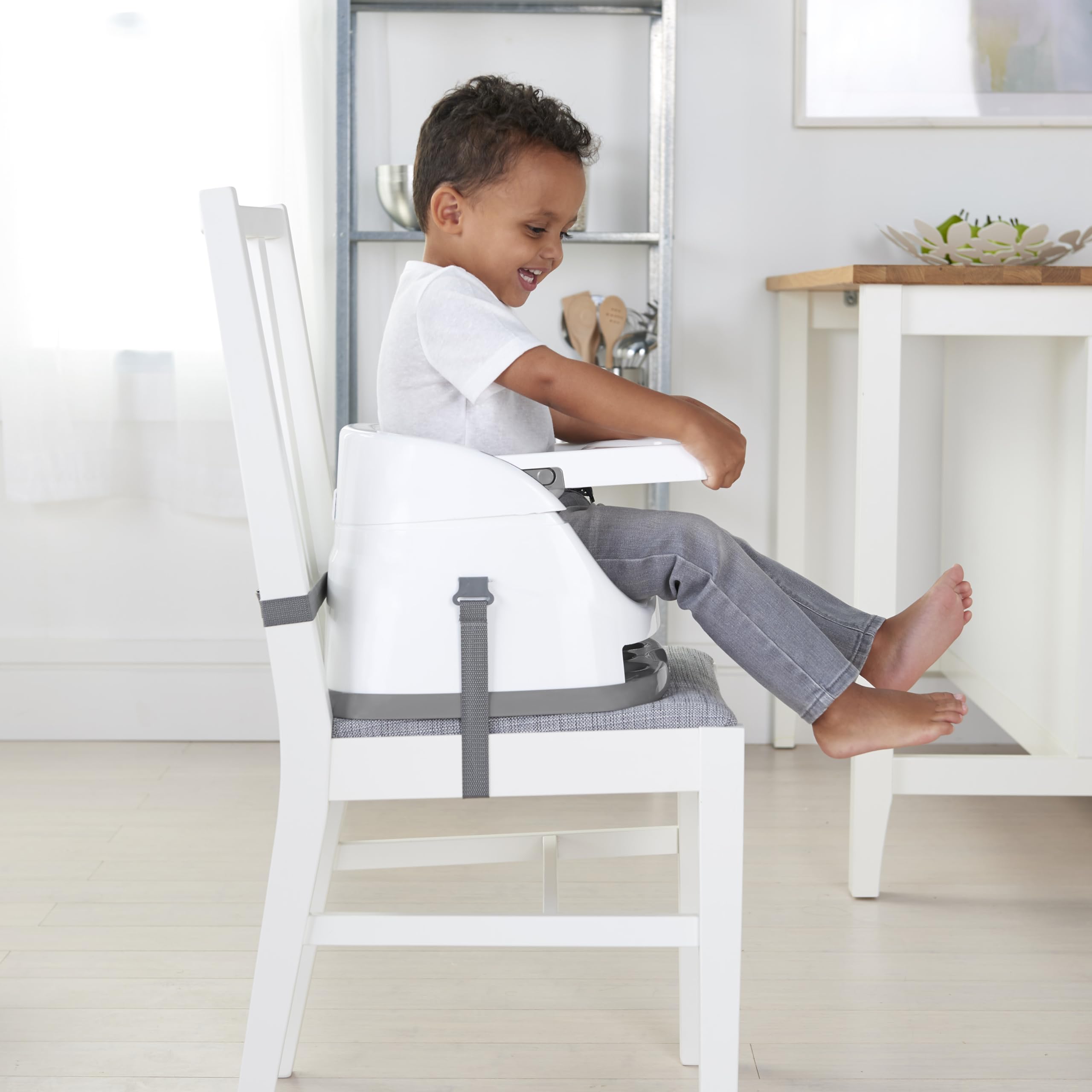 Foto 8 pulgar | Asiento De Suelo Con Alimentación Elevadora Y Asiento De Suelo Ingenuity Baby Base 2 En 1 - Venta Internacional.