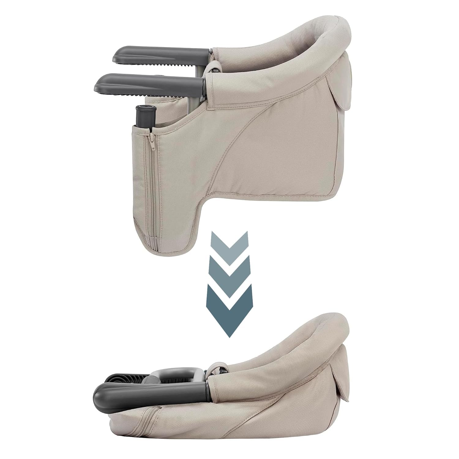 Foto 3 pulgar | Trona Portátil Para Bebés Inglesina Fast Table Cream - Venta Internacional.