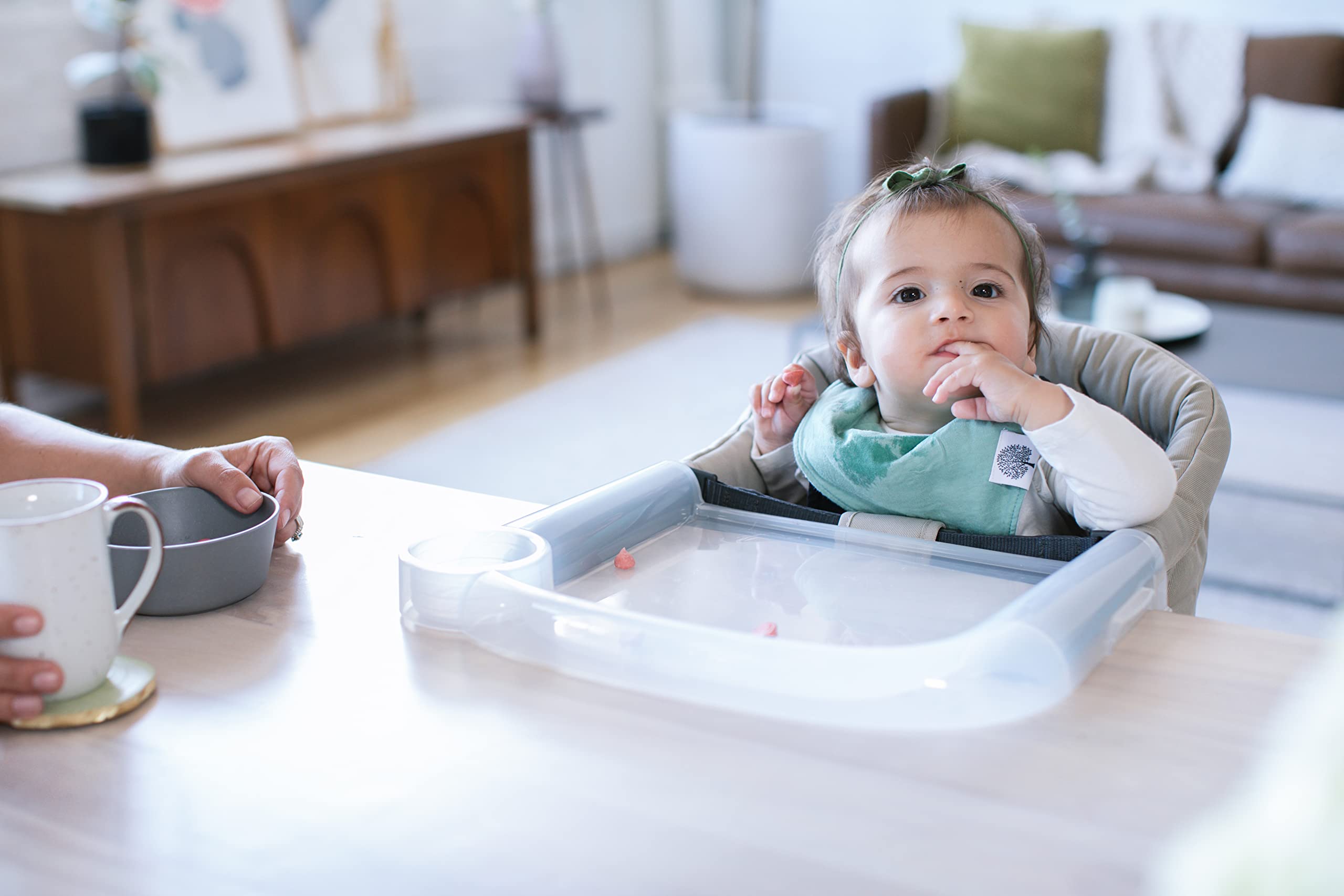 Foto 4 pulgar | Trona Portátil Para Bebés Inglesina Fast Table Cream - Venta Internacional.