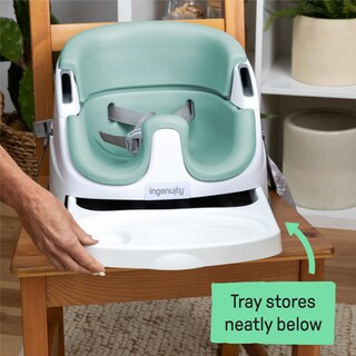 Foto 5 | Asiento De Suelo Con Alimentación Elevadora Y Asiento De Suelo Ingenuity Baby Base 2 En 1 - Venta Internacional.