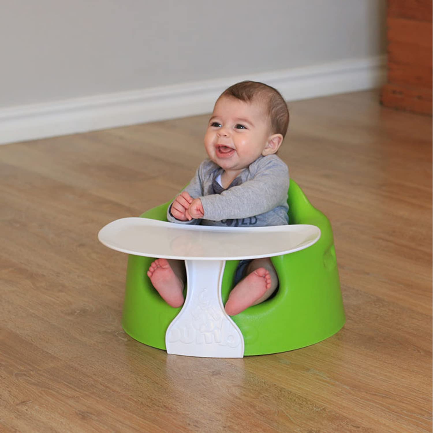 Foto 5 | Asiento De Suelo Para Bebé Bumbo Con Bandeja, Color Azul Claro - Venta Internacional.