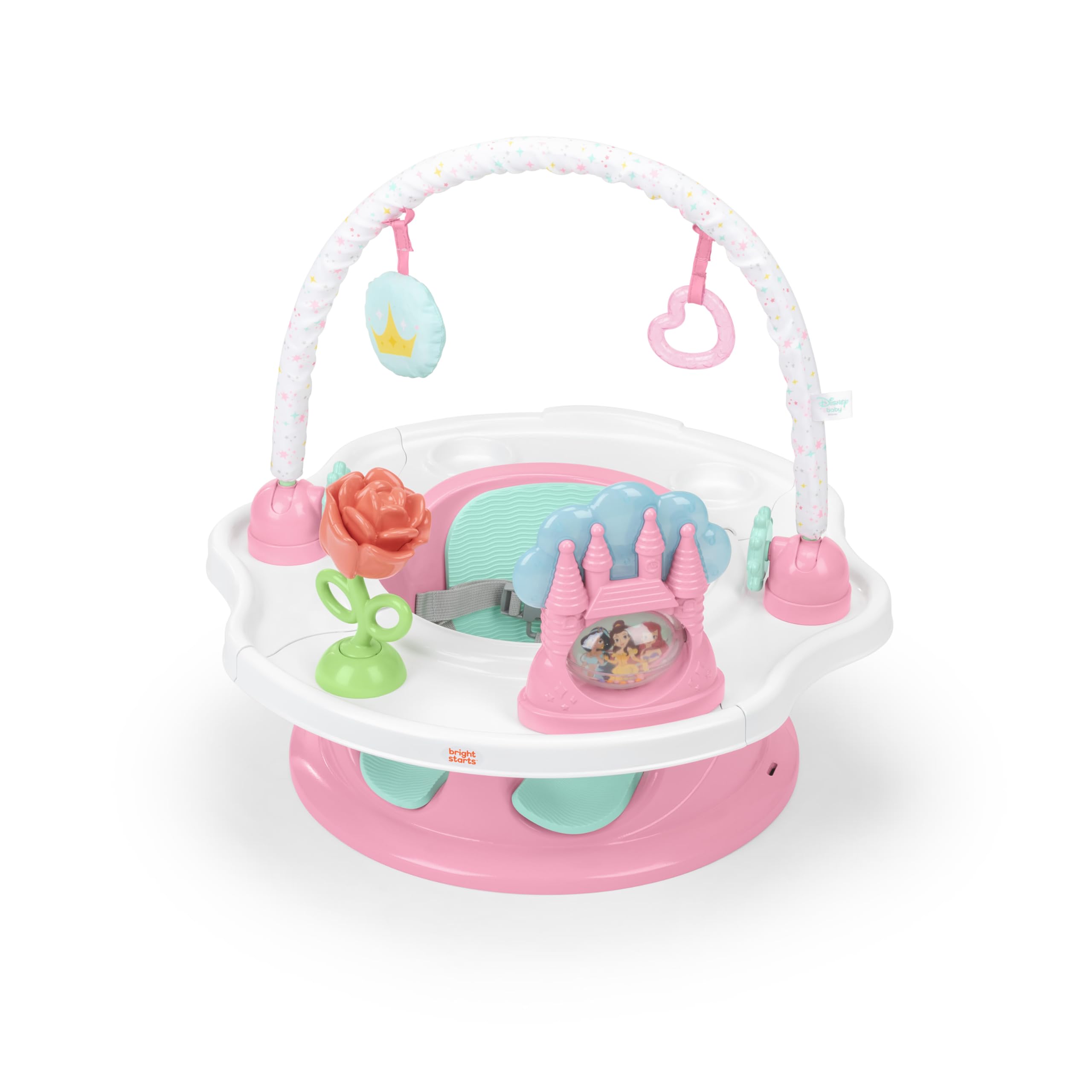Foto 2 pulgar | Asiento Para Bebé Bright Starts Disney Princess Superseat Rosa - Venta Internacional.