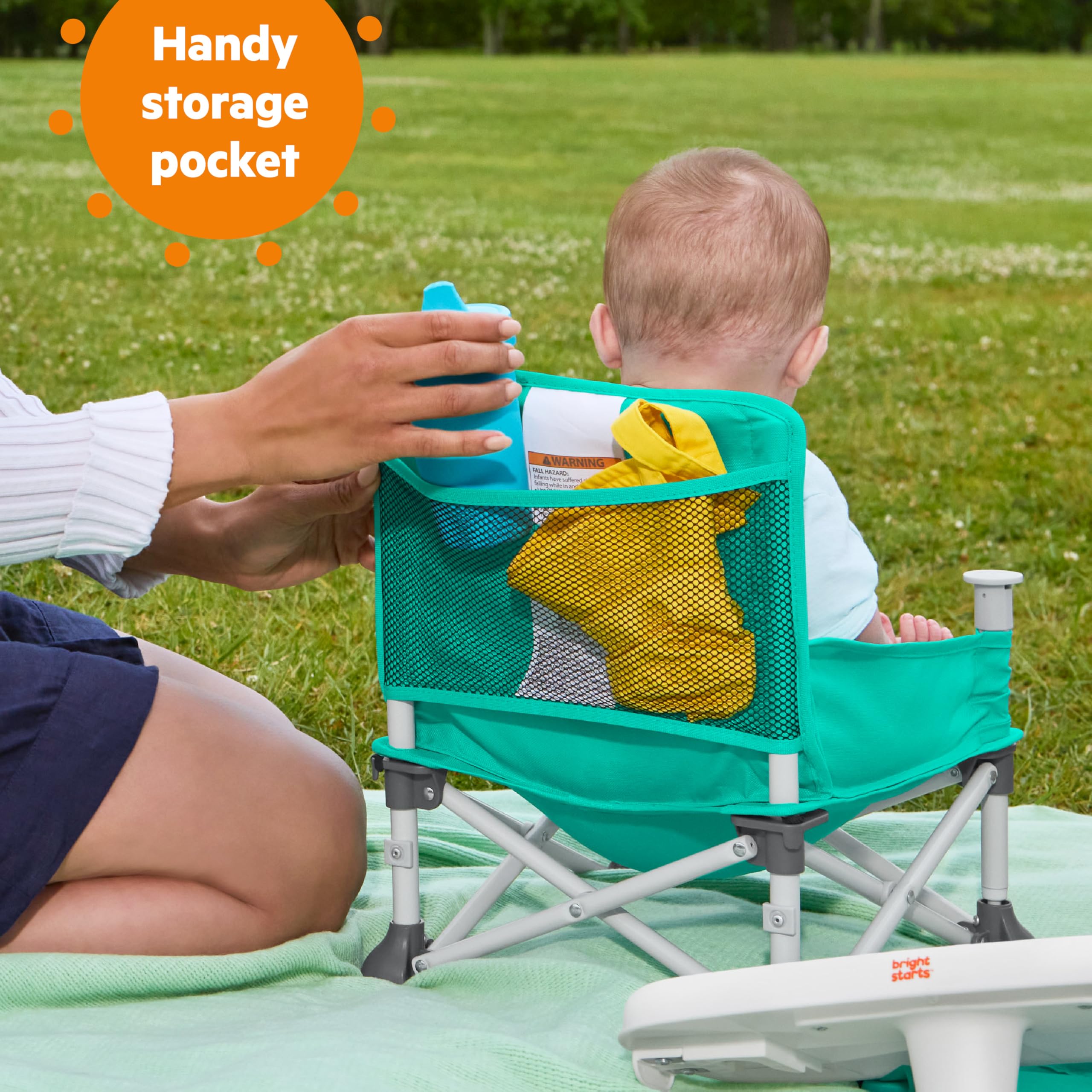 Foto 7 | Amplificador Portátil Bright Starts Pop 'n Sit Teal 6m-3y - Venta Internacional.