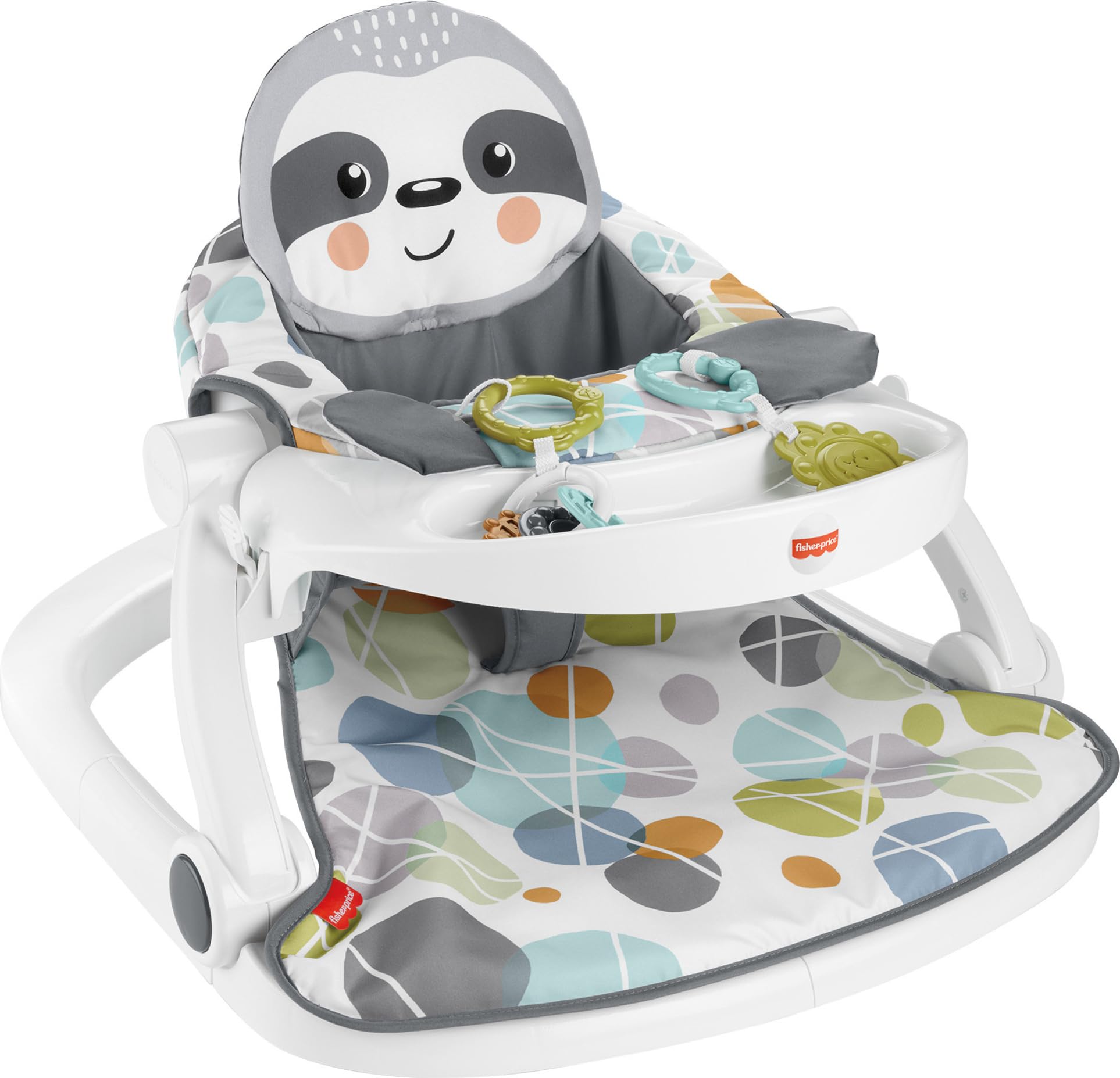 Foto 2 pulgar | Silla Portátil Para Bebés Fisher-price Sit-me-up Con Asiento De Suelo Sloth - Venta Internacional.