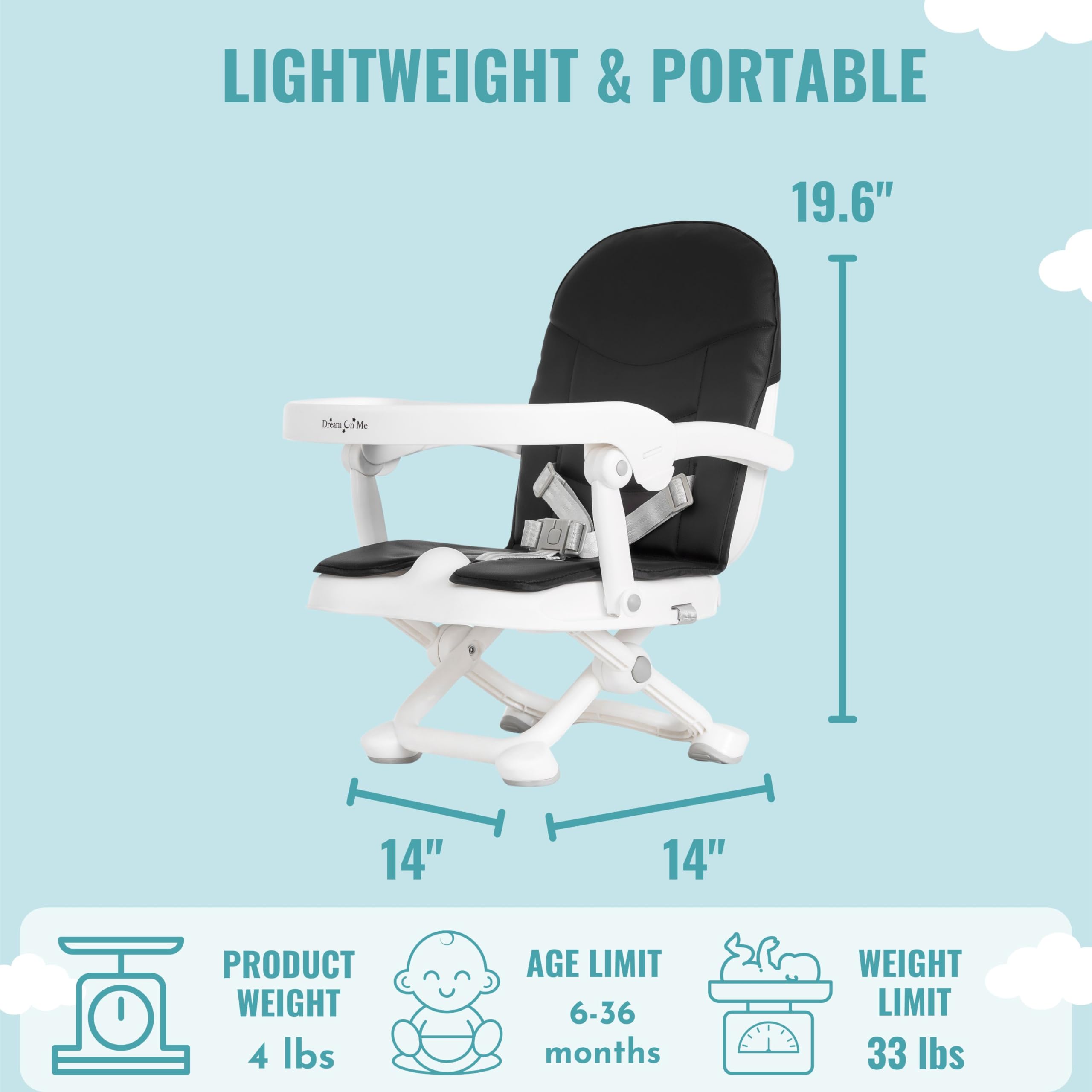 Foto 2 | Asiento Elevador Dream On Me Munch N Go Para Mesa De Comedor - Venta Internacional.