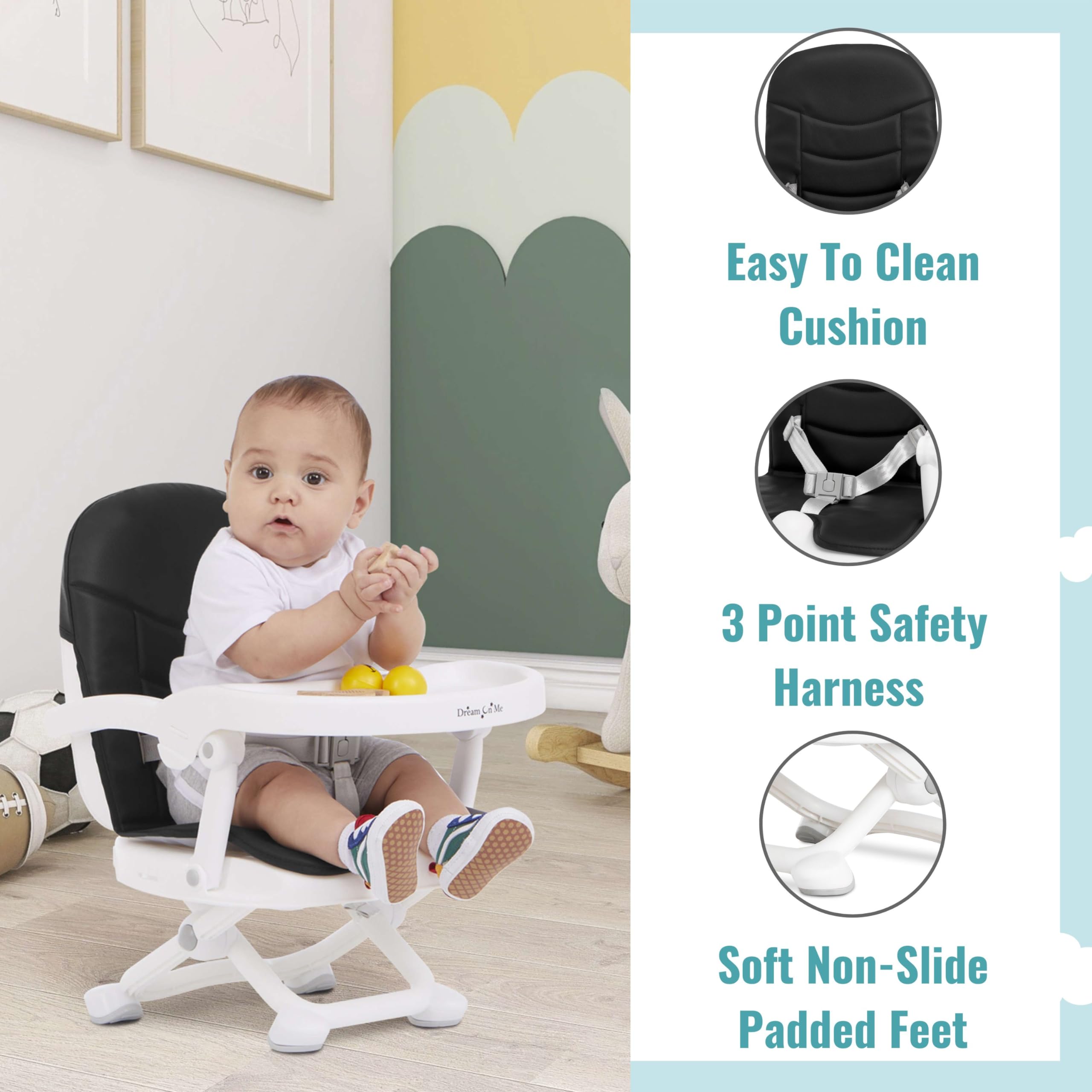 Foto 3 | Asiento Elevador Dream On Me Munch N Go Para Mesa De Comedor - Venta Internacional.