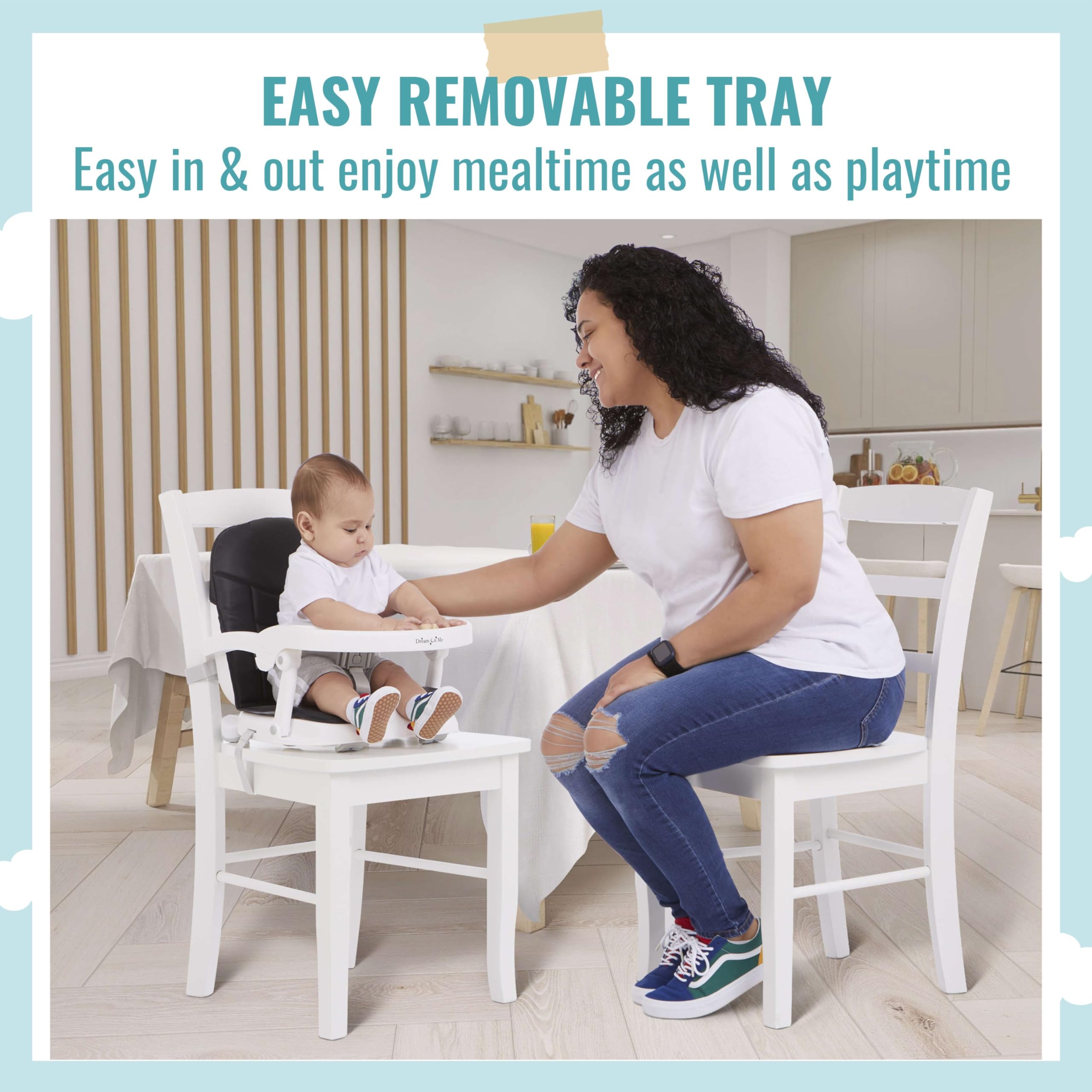 Foto 7 pulgar | Asiento Elevador Dream On Me Munch N Go Para Mesa De Comedor - Venta Internacional.