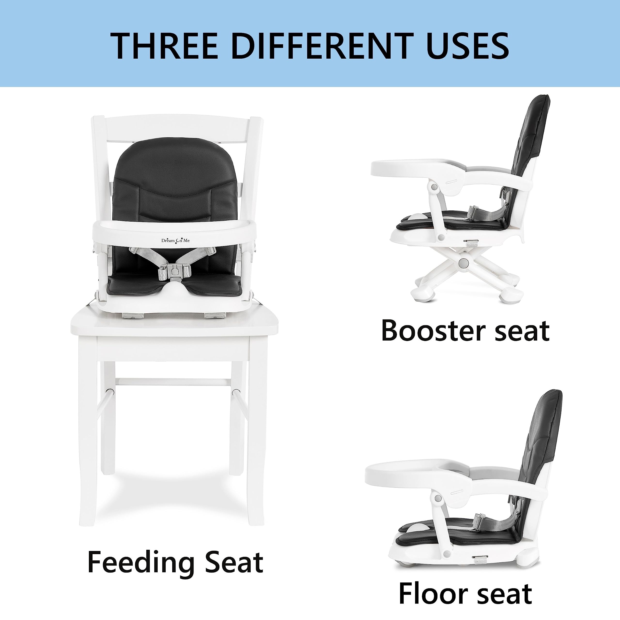 Foto 8 pulgar | Asiento Elevador Dream On Me Munch N Go Para Mesa De Comedor - Venta Internacional.
