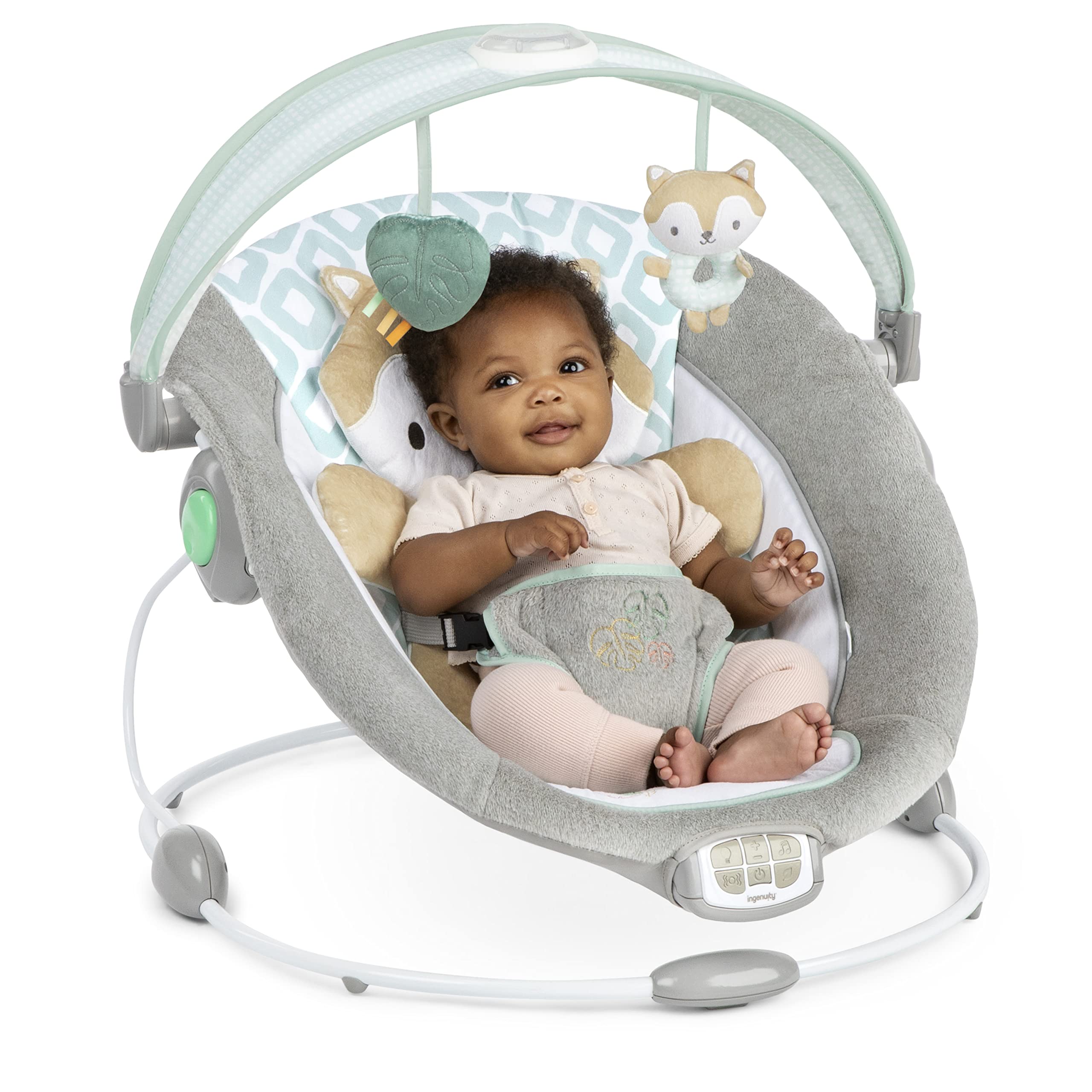 Foto 3 pulgar | Asiento Tipo Hamaca Para Bebés Ingenuity Inlighten Con Barra De Juguetes Iluminada - Venta Internacional.