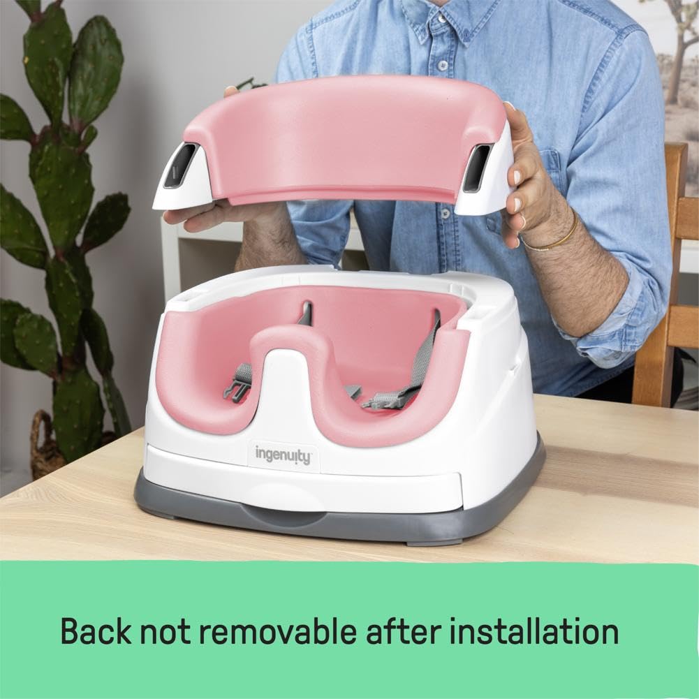 Foto 5 pulgar | Asiento De Suelo Con Alimentación Elevadora Y Asiento De Suelo Ingenuity Baby Base 2 En 1 - Venta Internacional.