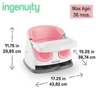 Foto 6 | Asiento De Suelo Con Alimentación Elevadora Y Asiento De Suelo Ingenuity Baby Base 2 En 1 - Venta Internacional.