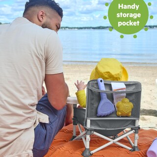 Foto 7 | Amplificador Portátil Bright Starts Pop 'n Sit, Gris, 6 M-3 Años - Venta Internacional.