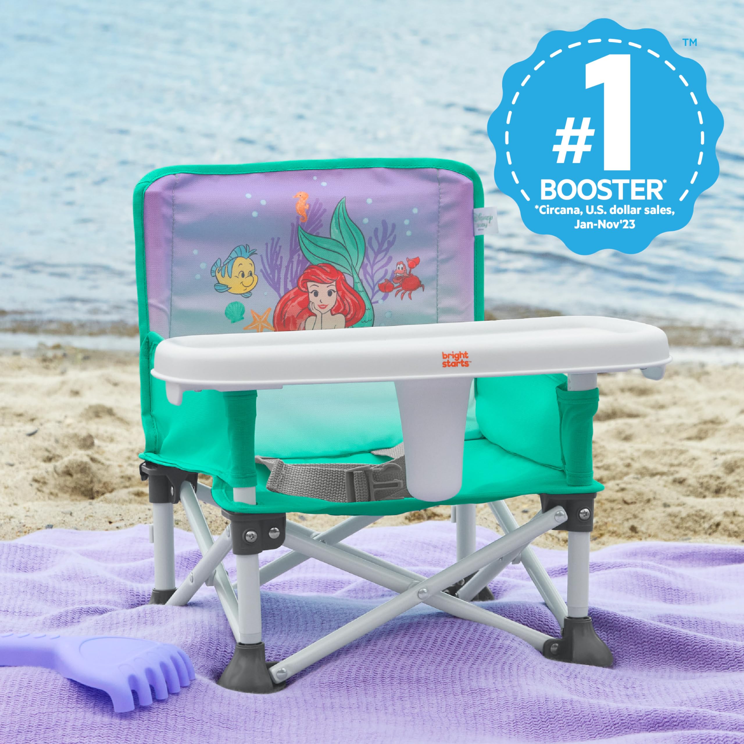 Foto 3 | Amplificador Portátil Bright Starts Disney Princess Ariel - Venta Internacional.