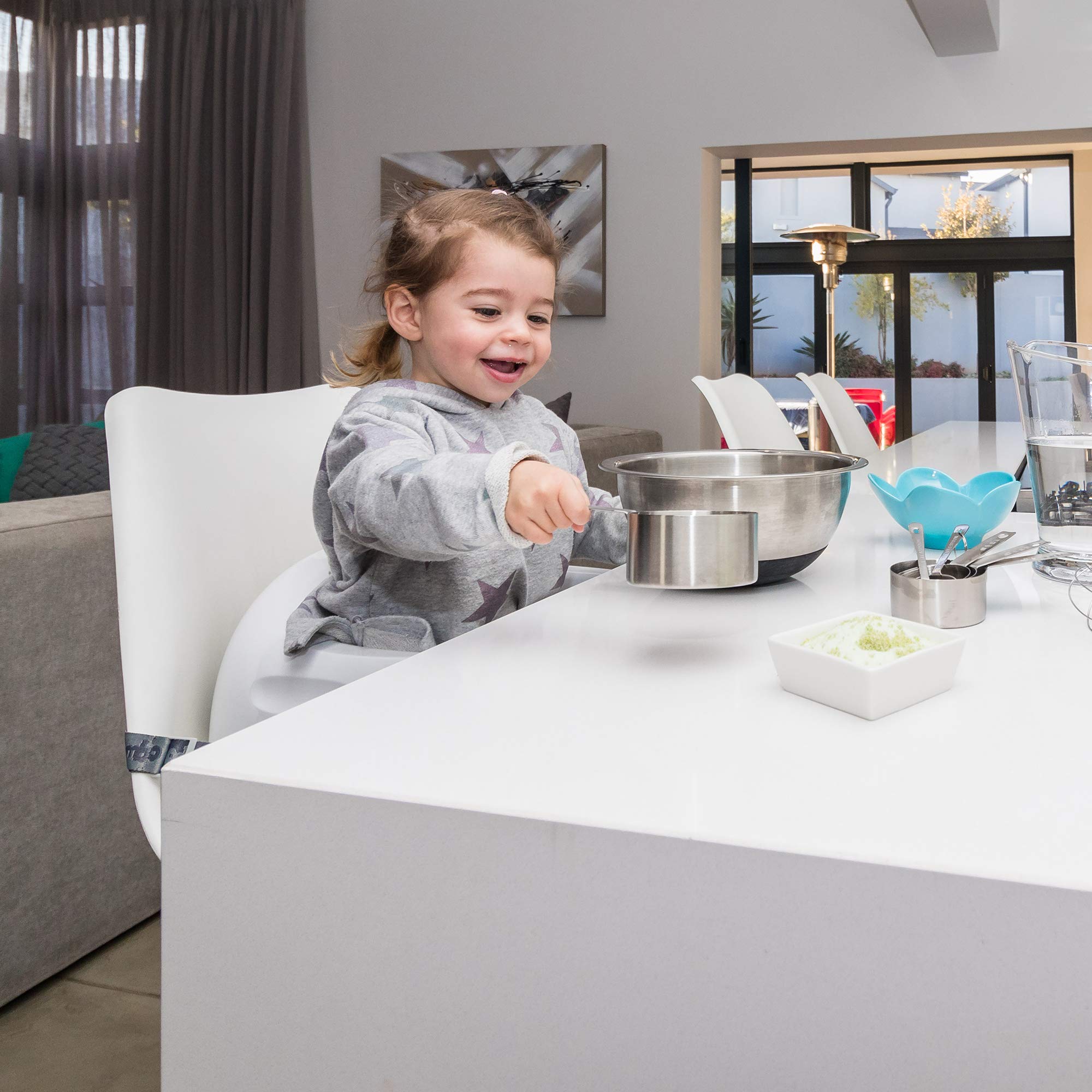 Foto 5 pulgar | Elevador Multiasiento Bumbo 3 En 1 Para Bebés Con Bandeja De Alimentación De 6 A 36 M - Venta Internacional.