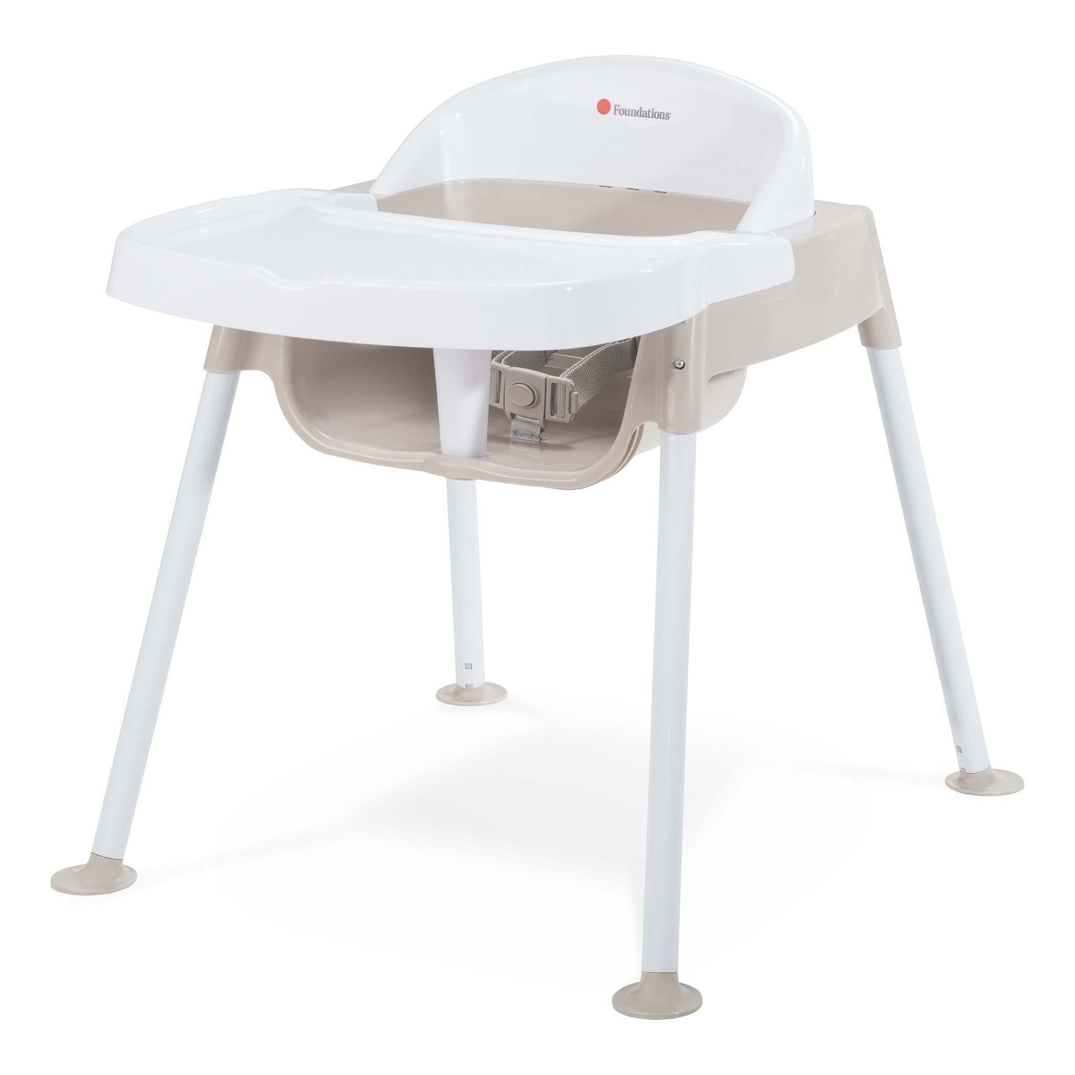 Foto 2 pulgar | Silla De Alimentación Foundations Secure Sitter 13 Con Bandeja, Color Blanco/marrón - Venta Internacional.