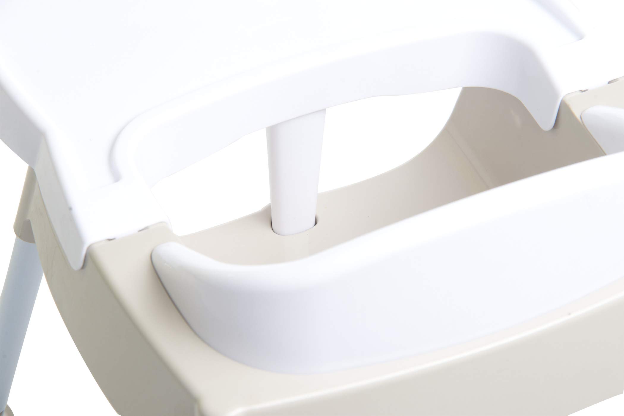 Foto 2 | Silla De Alimentación Foundations Secure Sitter 13 Con Bandeja, Color Blanco/marrón - Venta Internacional.