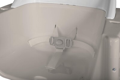 Foto 3 | Silla De Alimentación Foundations Secure Sitter 13 Con Bandeja, Color Blanco/marrón - Venta Internacional.