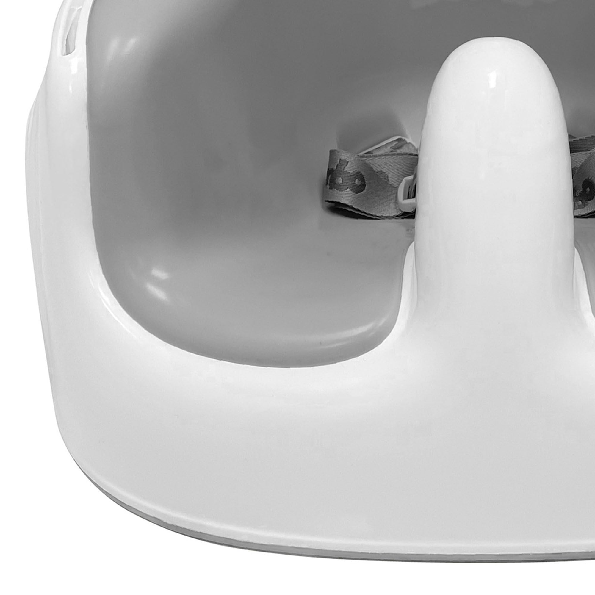 Foto 7 | Asiento De Suelo Para Bebé Bumbo Lite Cool Grey Con Bandeja De 3 A 12 Meses - Venta Internacional.