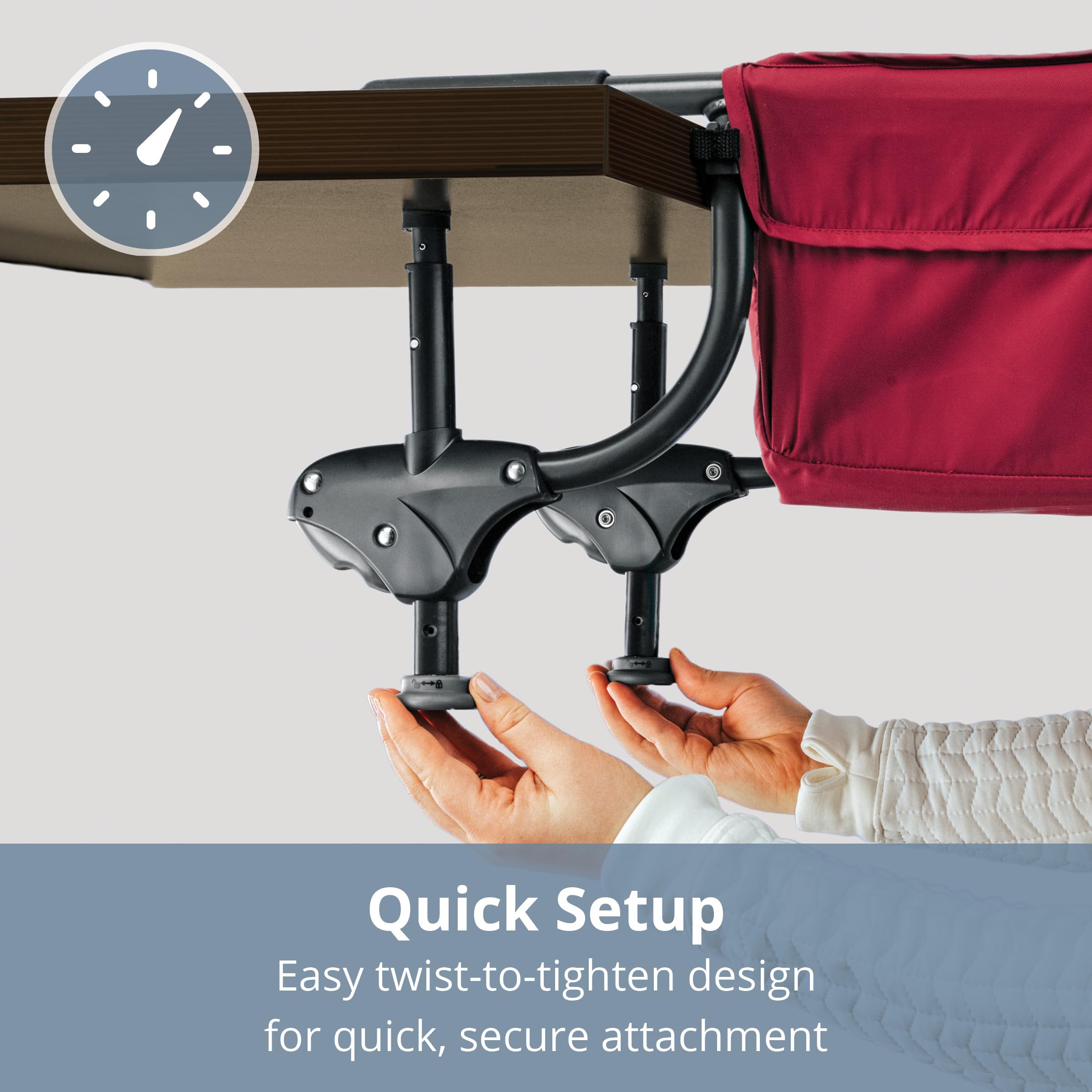 Foto 4 pulgar | Trona Portátil Chicco Caddy Hook-on Para Bebés De 17 Kg - Venta Internacional.