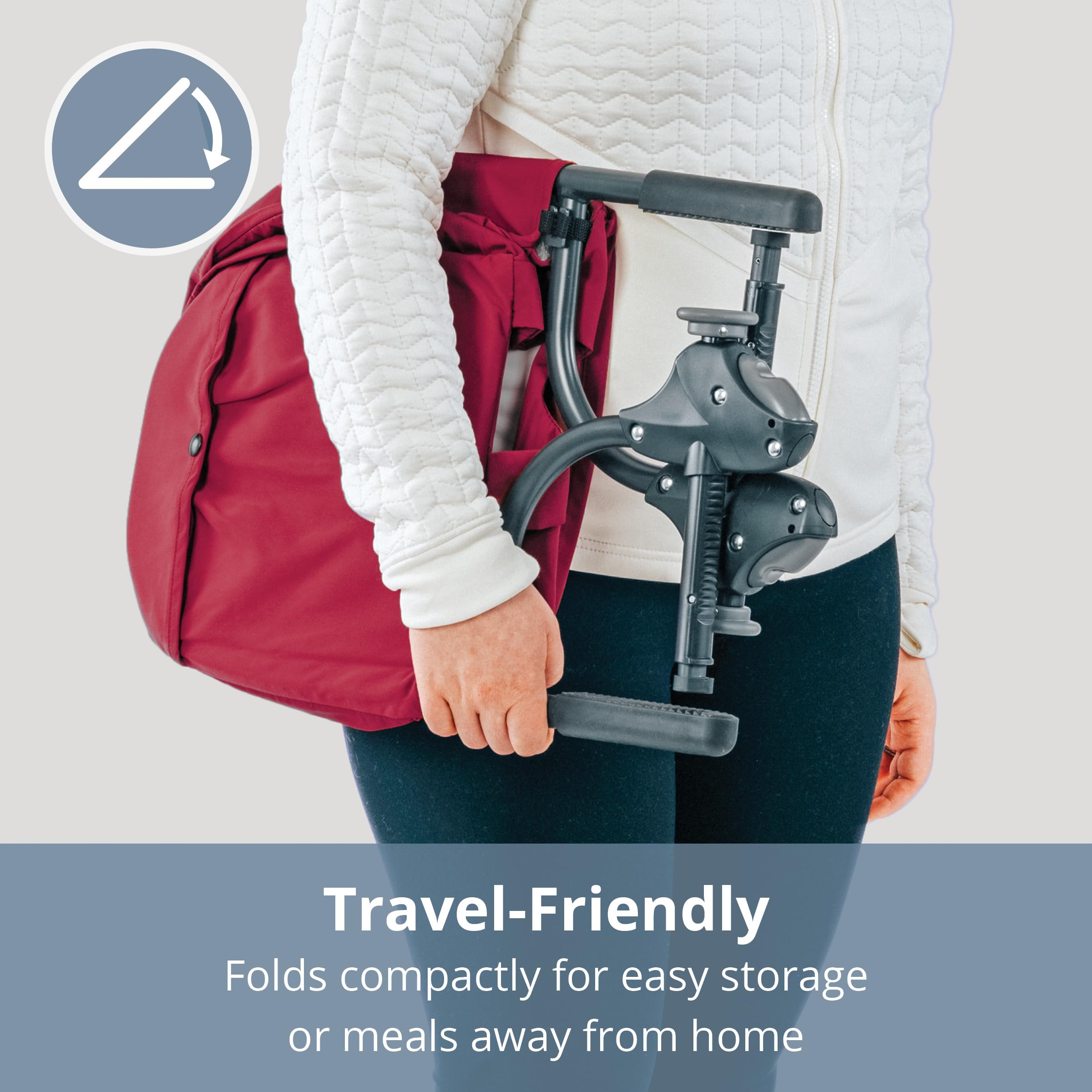 Foto 4 | Trona Portátil Chicco Caddy Hook-on Para Bebés De 17 Kg - Venta Internacional.
