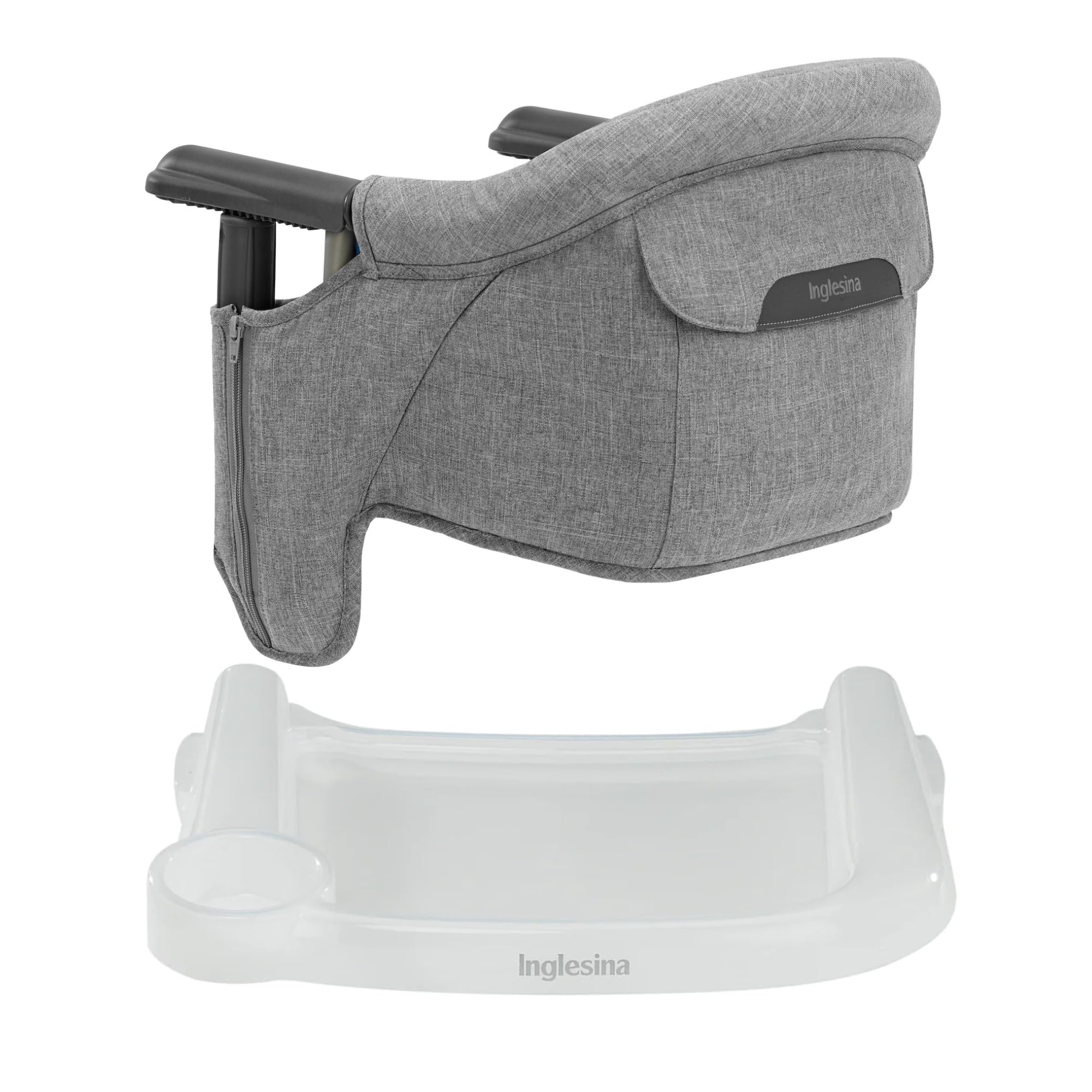 Trona Portátil Inglesina Fast Table Sillón Gris Piedra - Venta Internacional. $3,203