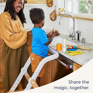 Foto 4 | Taburete Kitchen Tower Add-on Ergobaby Evolve De Madera Oscura - Venta Internacional.
