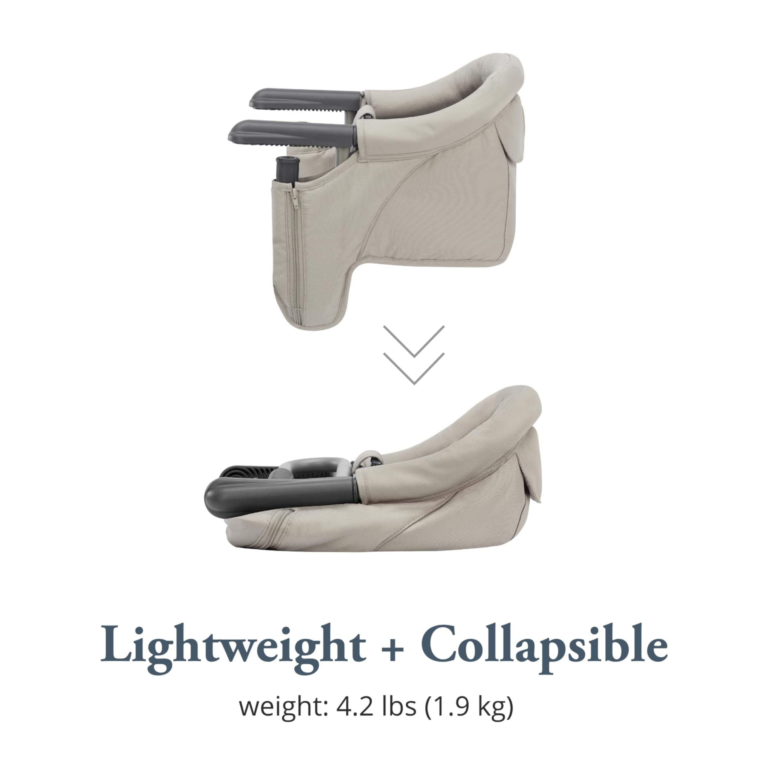 Foto 4 pulgar | Trona Portátil Inglesina Fast Cream Con Bandeja De Comedor - Venta Internacional.