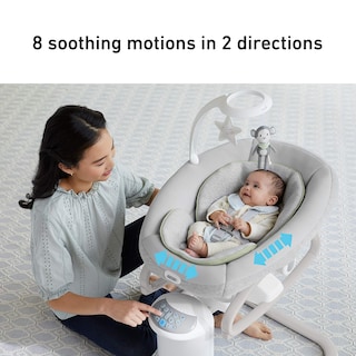 Foto 2 | Baby Swing Graco Soothe My Way Con Balancín Extraíble Madden - Venta Internacional.