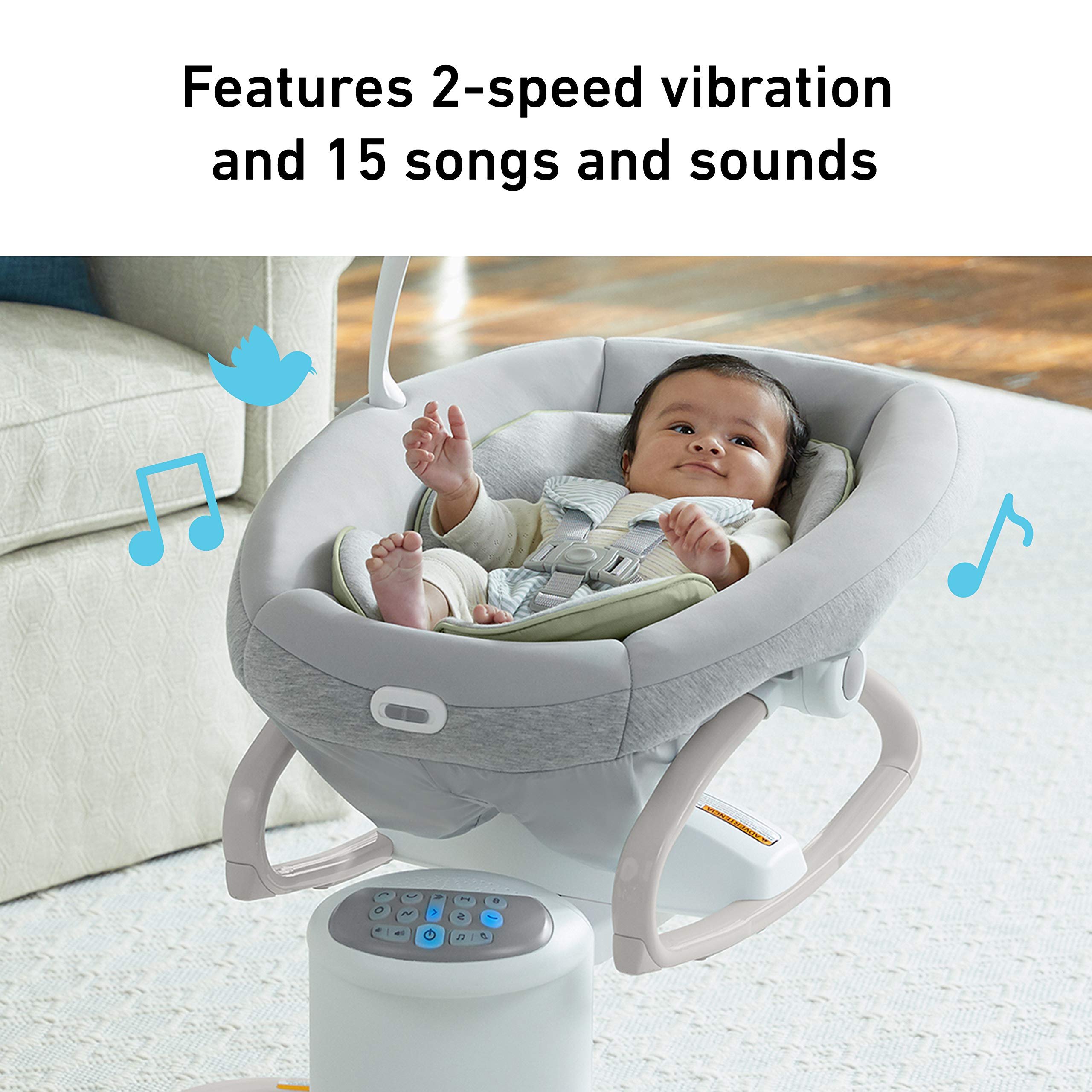 Foto 6 pulgar | Baby Swing Graco Soothe My Way Con Balancín Extraíble Madden - Venta Internacional.