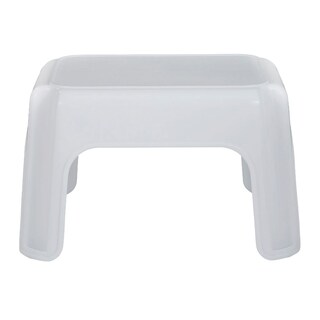 Foto 2 | Taburete Rubbermaid De Plástico Blanco De 24 Cm De Altura Para Niños Y Adultos - Venta Internacional.