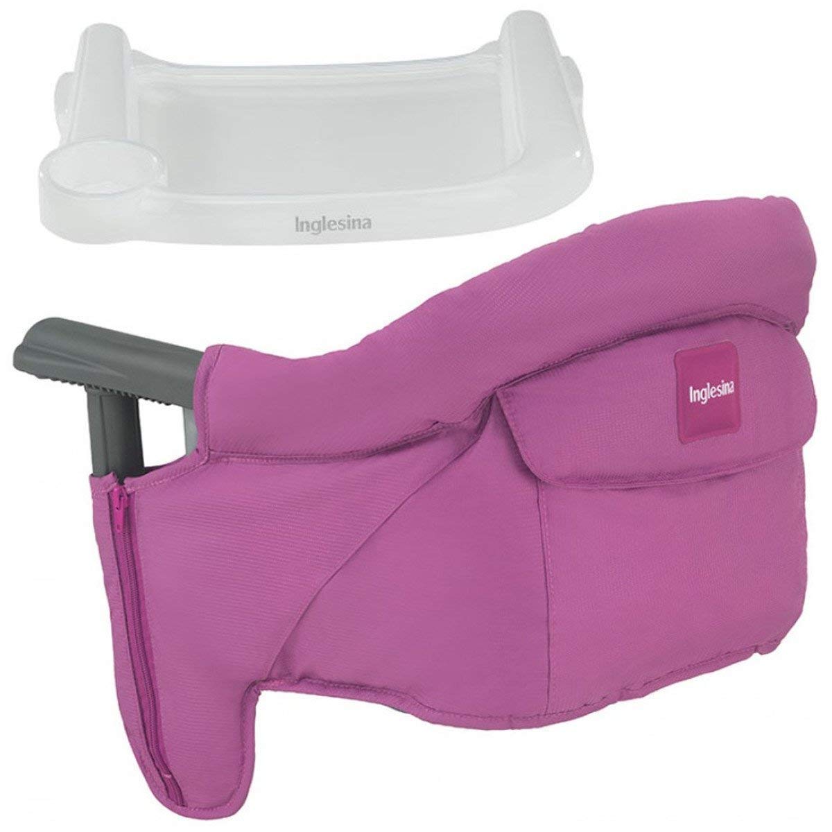 Foto 1 | Trona Portátil Inglesina Fast Table Sillón Fucsia - Venta Internacional.