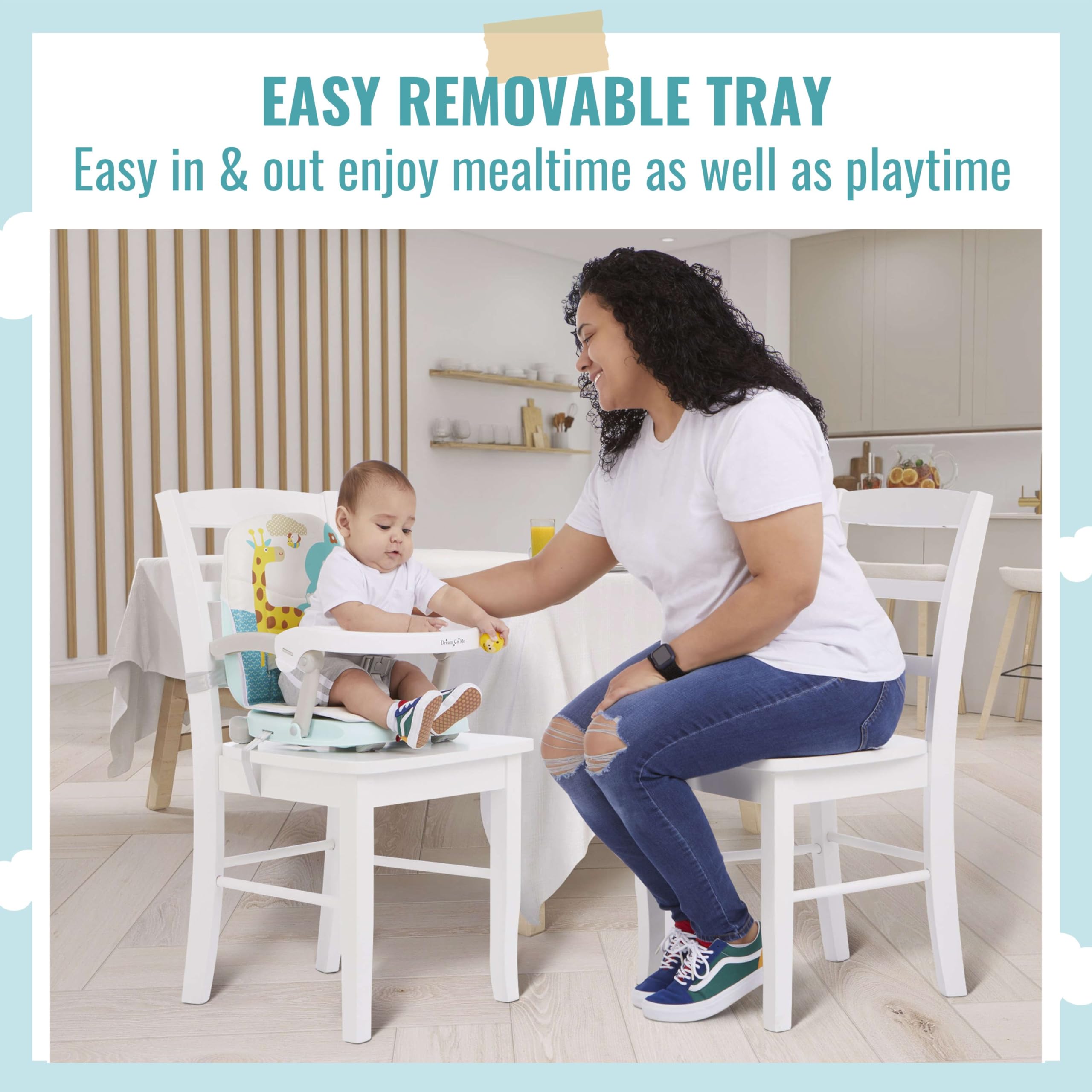Foto 7 pulgar | Asiento Elevador Dream On Me Munch N Go Para Mesa De Comedor - Venta Internacional.