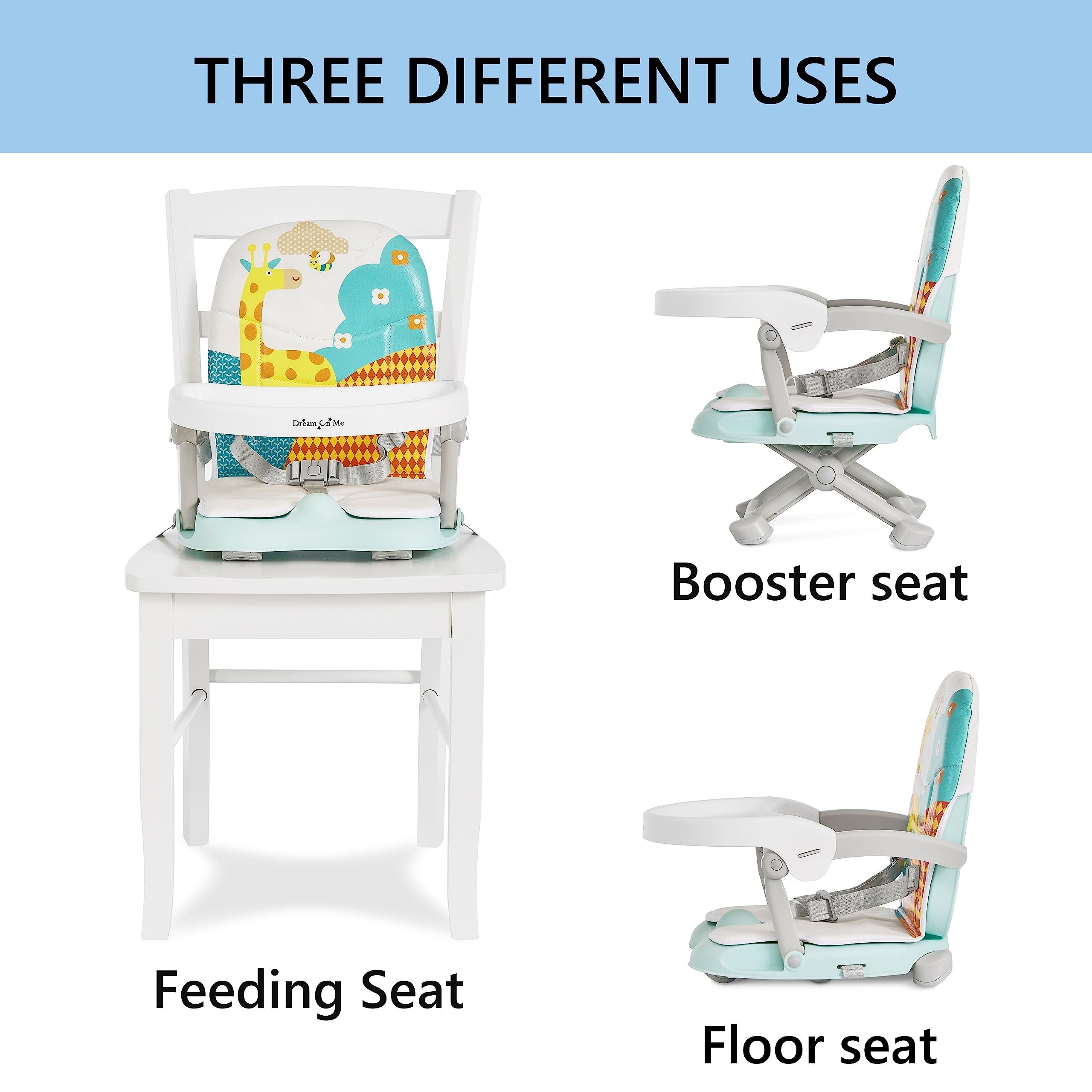 Foto 8 pulgar | Asiento Elevador Dream On Me Munch N Go Para Mesa De Comedor - Venta Internacional.
