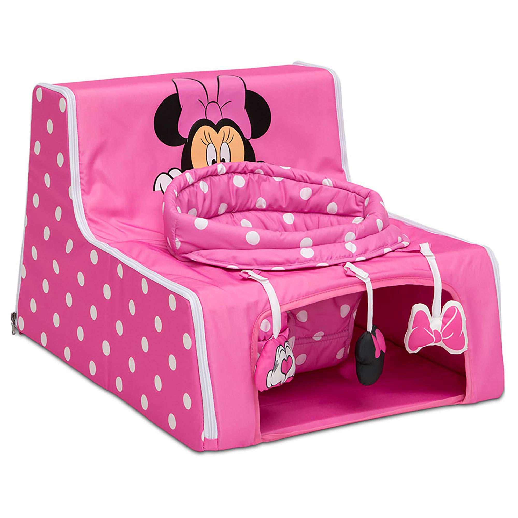 Foto 2 pulgar | Asiento De Actividad Delta Children Disney Minnie Mouse Babies - Venta Internacional.