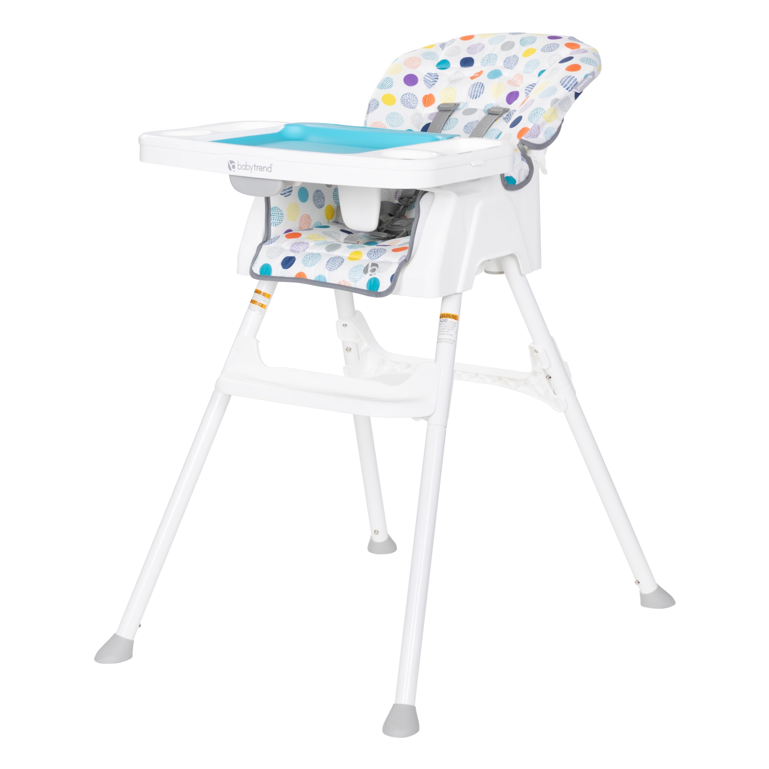 Foto 4 pulgar | Trona Baby Trend Adapt Plus 6 En 1 Ez Clean Gris - Venta Internacional.