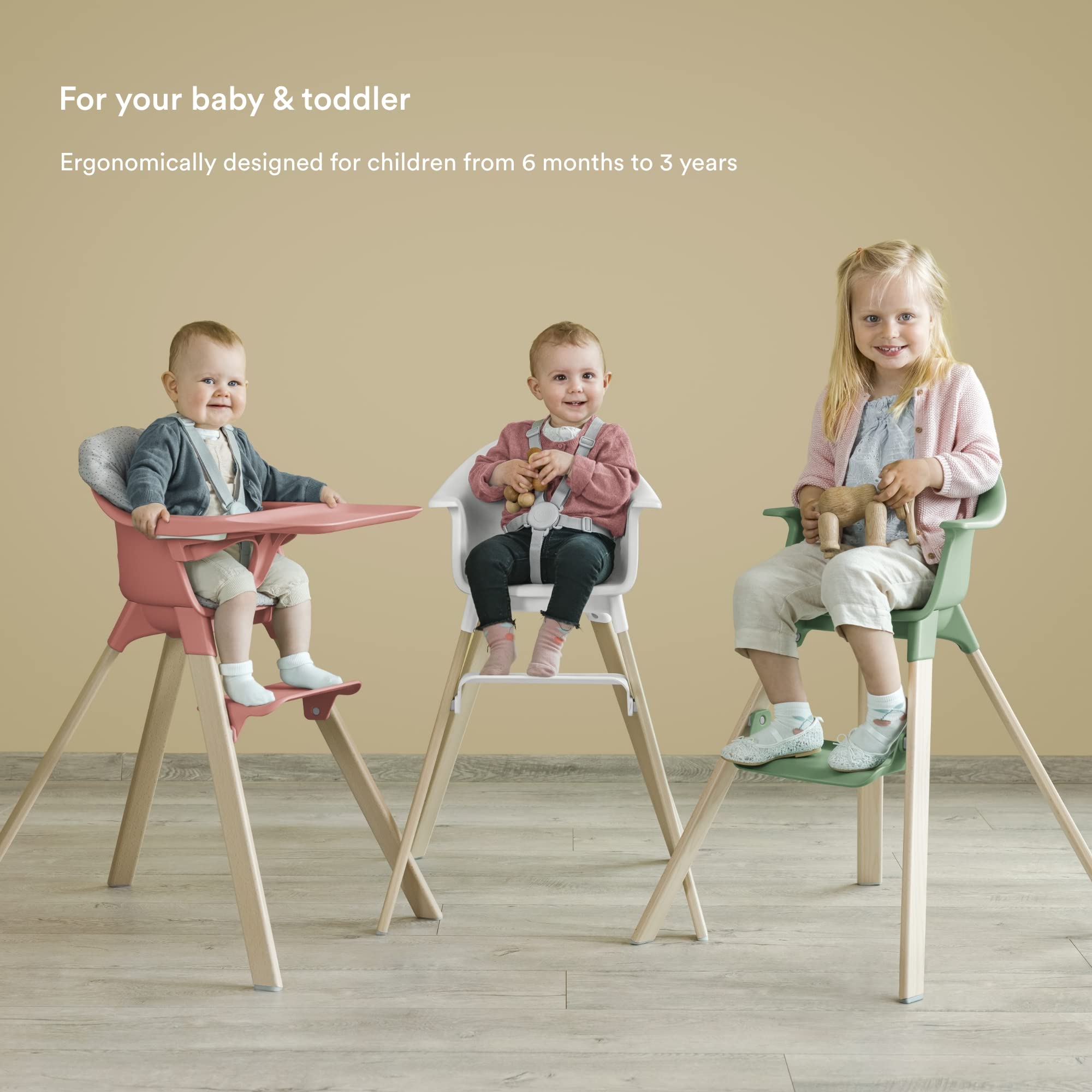 Foto 4 | Trona Stokke Clikk Fjord Blue, Todo En Uno, 6-36 M/15 Kg - Venta Internacional.