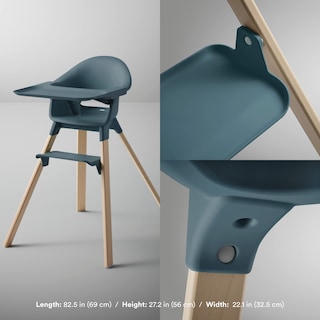 Foto 5 | Trona Stokke Clikk Fjord Blue, Todo En Uno, 6-36 M/15 Kg - Venta Internacional.