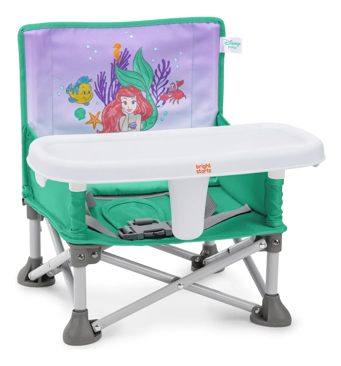 Foto 2 pulgar | Booster Silla Periquera Para Bebé Bright Starts Pop N Sit Sirenita