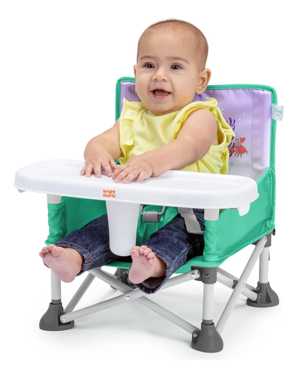 Foto 5 pulgar | Booster Silla Periquera Para Bebé Bright Starts Pop N Sit Sirenita