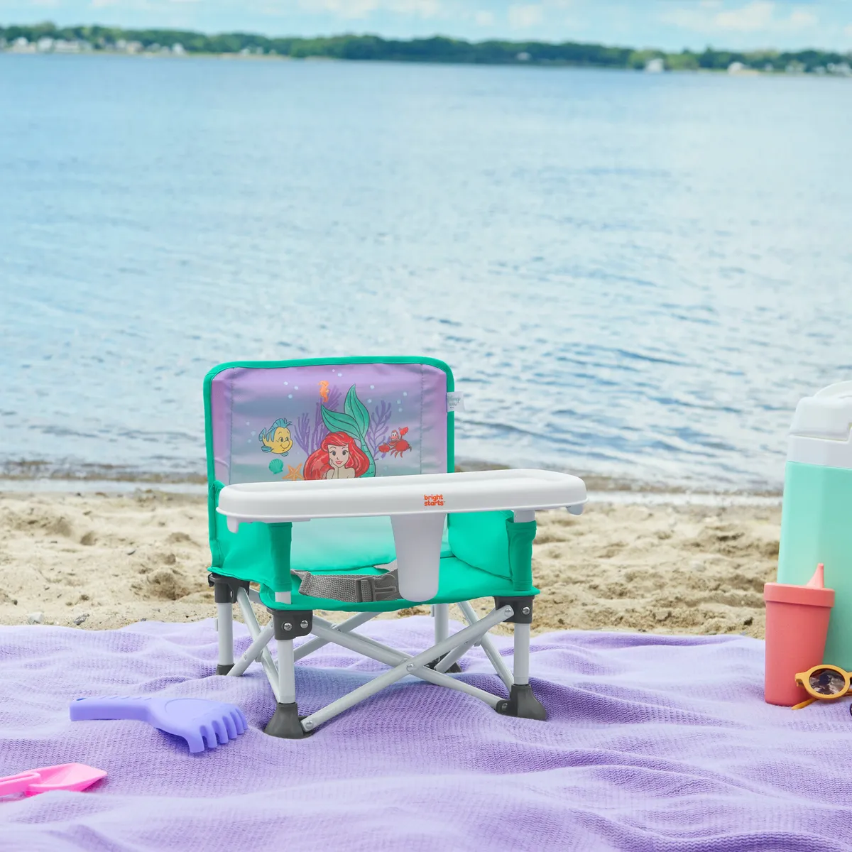 Foto 8 pulgar | Booster Silla Periquera Para Bebé Bright Starts Pop N Sit Sirenita