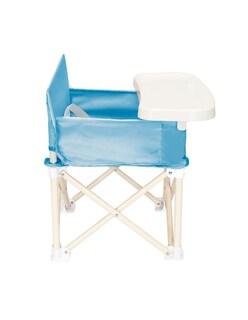 Foto 3 | Periquera Para Bebe Portatil Azul Claro