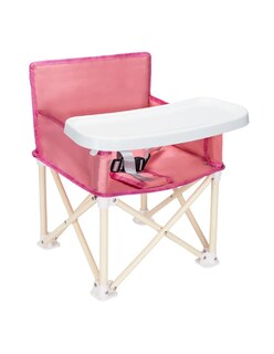 Foto 1 | Periquera Para Bebe Portatil Plegable Ajustable Rosa