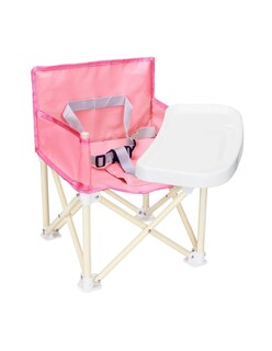 Foto 2 | Periquera Para Bebe Portatil Plegable Ajustable Rosa