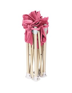 Foto 4 | Periquera Para Bebe Portatil Plegable Ajustable Rosa