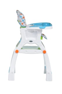 Foto 3 | Silla Alta Para Bebé Prinsel Kinder City Círculos Unisex Gris/multicolor Convertible A Escritorio