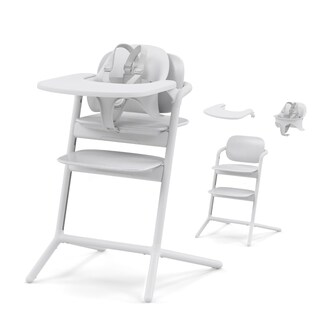 Foto 1 | Juego De Tronas Cybex Lemo 3 En 1 Con Juego Para Bebés Y Bandeja Para Aperitivos Color Blanco - Venta Internacional.
