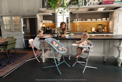 Foto 2 | Juego De Tronas Cybex Lemo 3 En 1 Con Juego Para Bebés Y Bandeja Para Aperitivos Color Blanco - Venta Internacional.